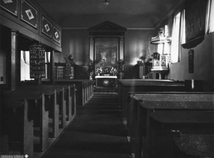 S2 A 36 Nr. 104, Altenwalde, Kreuz-Kirche, Altarraum, 1948, 1948