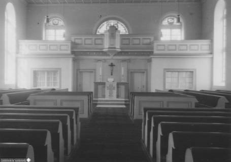 S2 Witt Nr. 675, Bienenbüttel, Michaelis-Kirche, Altarraum, April 1955, 1955