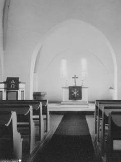 S2 Witt Nr. 1591, Bühren (KK Nienburg), Kirche, Altarraum, September 1961, 1961