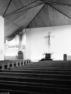 S2 Witt Nr. 1797, Himmelsthür, Kirche, Altarraum, Mai 1965, 1965
