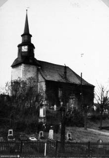 S2 A 35 Nr. 57, Limmer, Kirche und Friedhof, um 1960, um 1960