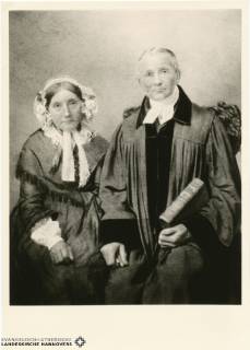 S2 Nr. 337, Borchers, Friedrich Wilhelm, Pastor, mit seiner  Ehefrau Christine Luise geb. Meyer, 1850, 1850