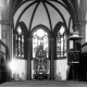Landeskirchliches Archiv Hannover, S2 Witt Nr. 1164, Bevern (KK Holzminden), Johannis-Kirche, Altarraum, Juni 1958