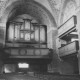 S2 Nr. 2058, Dannenberg, Johannes-Kirche, Orgelempore, 1955 (alter Zustand)